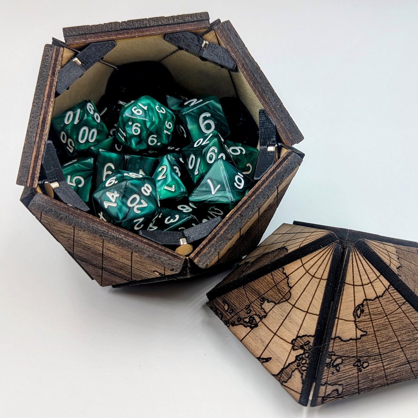 Icosahedral Globe - Custom Map