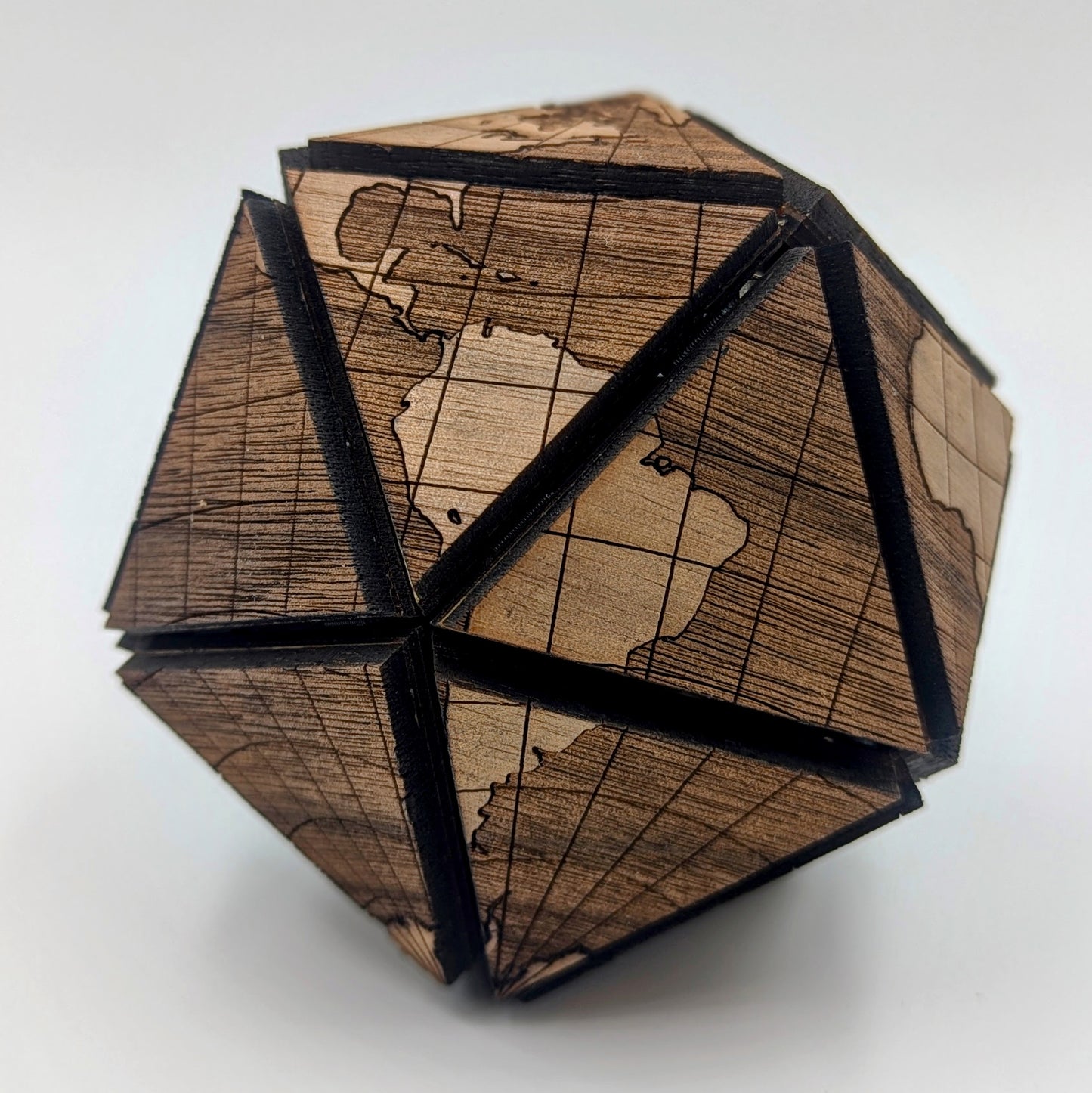 Icosahedral Globe - Earth