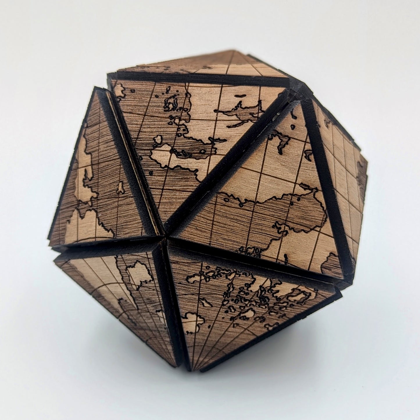 Icosahedral Globe - TTRPG1
