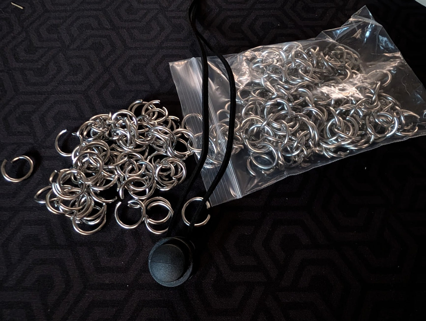 Chainmail Dice Bag Kit